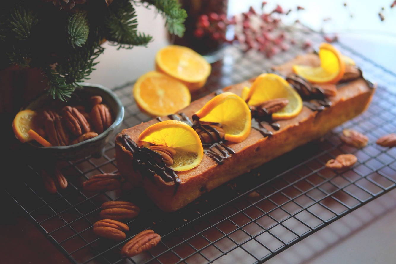 Bigen cheese pound cake