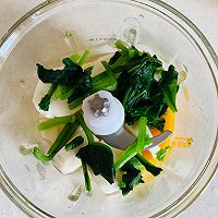 菠菜山药蒸糕（无面粉）的做法图解1