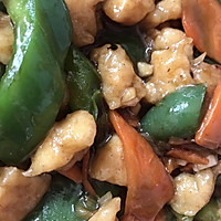 炒鸡胸肉的做法图解4