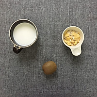 蒸微水果牛奶谷物粥的做法图解1