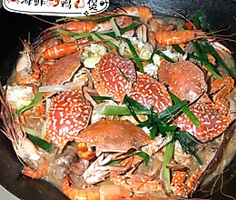 海鲜鸡煲的做法