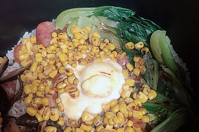 玉米煲仔饭