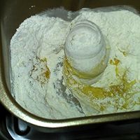 #相聚组个局#酥粒蔓越莓面包的做法图解8