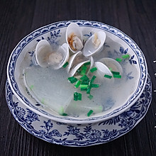 蛤蜊干贝冬瓜汤，盛夏的味道!