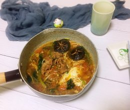 番茄肥牛锅的做法