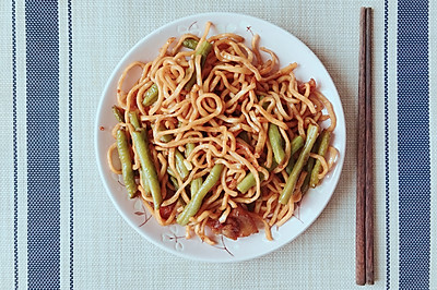 豆角焖面