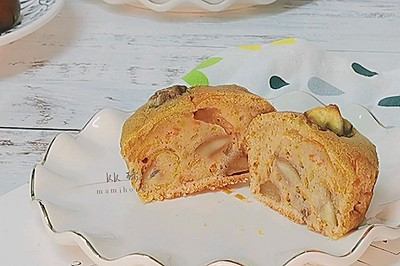 胡萝卜栗子蛋糕（内含栗子处理方法）