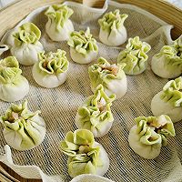 冬至必备好吃又好看的翡翠白菜饺子的做法图解14