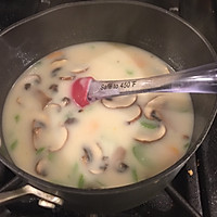奶油牡蛎汤（清淡低热量版，1-2人份）的做法图解13