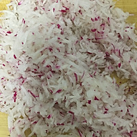 萝卜馅水饺的做法图解1