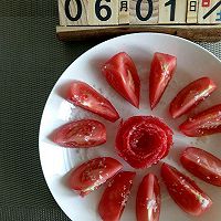 凉拌西红柿的做法图解6