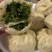 萝卜缨大包子的做法图解15