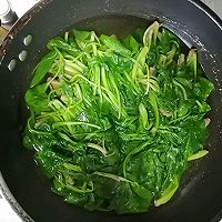 宅家美食—温拌菠菜的做法图解4