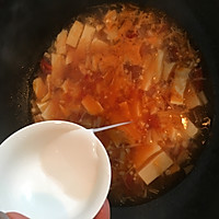 茄汁金针菇虾仁豆腐汤的做法图解8