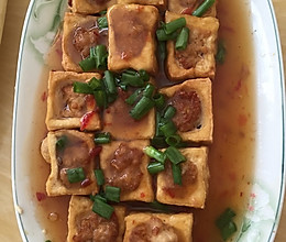 肉末豆腐块的做法