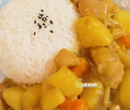 咖喱鸡肉饭｜会开火就会做系列的做法