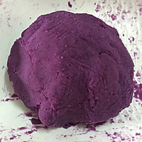 紫薯蛋黄酥的做法图解4