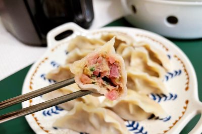 鲜嫩多汁的红心萝卜猪肉水饺