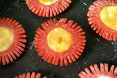 太阳花香肠煎蛋