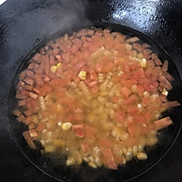 番茄玉米羹的做法图解4