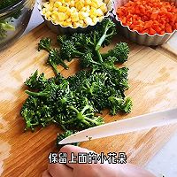 #福临门 幸福临门#凤尾加拿大北极虾饭团的做法图解3