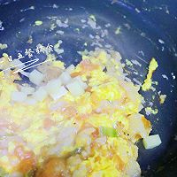 补钙番茄疙瘩面 宝宝辅食，鸡蛋+面粉+奶酪的做法图解7