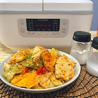 （蛋糕）酸辣包菜拌煎蛋的做法图解4