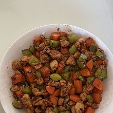 第一次做的宫保鸡丁（简易版）