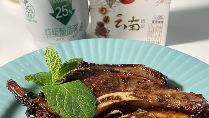 法式烤羊排～空气炸锅版超级简单、超级美味
