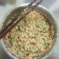 香煎虾仁豆腐饼的做法图解1
