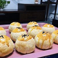 不用揉出膜的蛋黄酥的做法图解15