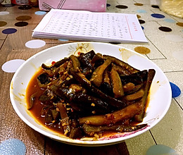免炸少油版鱼香茄条的做法