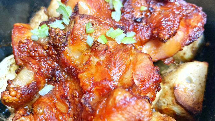 焦香软糯，芋头烤鸡扒