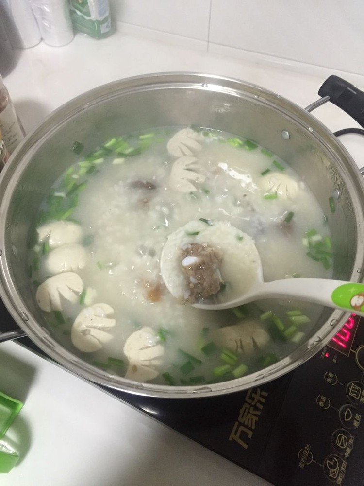排骨粥的做法