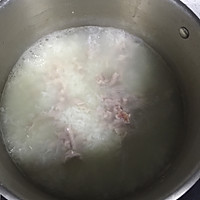皮蛋瘦肉粥的做法图解4