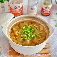 #刘畊宏女孩减脂饮食#开胃解腻又祛湿的刮油汤的做法图解11
