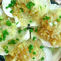 蒜蓉粉丝蒸元贝的做法图解13