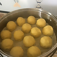 黄米粘豆包的做法图解7