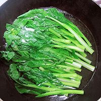 蚝油香菇菜心#李锦记旧庄蚝油鲜蚝鲜煮#的做法图解6