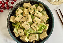 #放假请来我的家乡吃#东北/大白菜炖老豆腐的做法