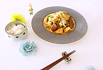 油豆腐火腿烧奶白菜#给老爸做道菜#的做法