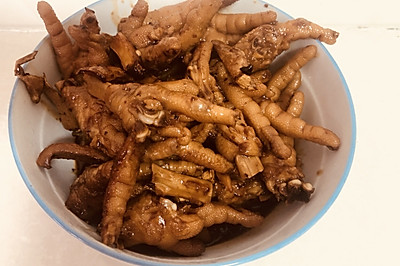 红烧鸡爪