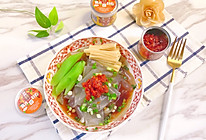 酸辣杂菜红薯粉皮的做法