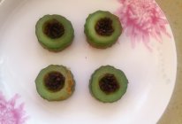 #麦子厨房#小红锅出品：宝宝早餐-黄瓜紫米盅的做法