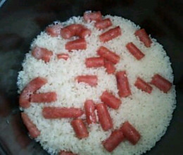 甜肠米饭的做法