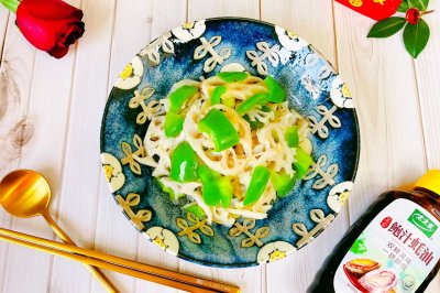 鲍汁蚝油香藕片