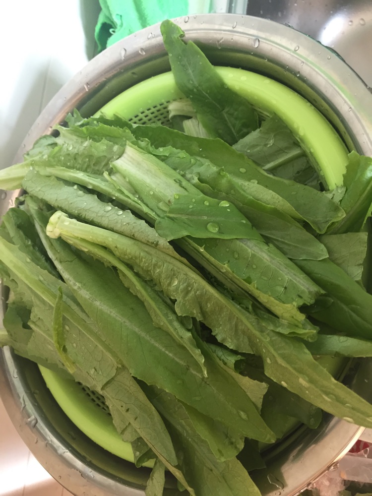 （甘竹）豆豉鲮鱼油麦菜的做法图解3