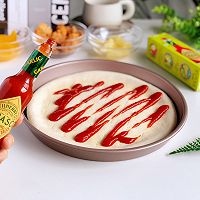 夏威夷炸鸡披萨的做法图解4
