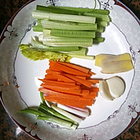 花腩炒竹笋干的做法图解4