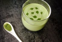 清新抹茶酸奶的做法